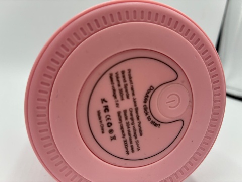 Bezprzewodowy Blender Przenośny Spardar 350ml USB – Mocny & Różowy!