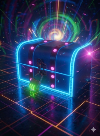 Drewniana skrzynia na skarby w stylu vintage, skrzynia na skarby pirackie