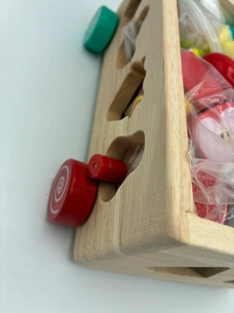 Drewniane Klocki Montessori 6m+ – Naturalne, Bezpieczne, Edukacyjne!