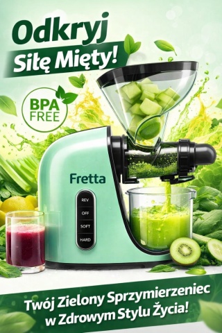 Fretta Edge Max: Twoja Miętowa Maszyna do Szczęścia (i Soku)!