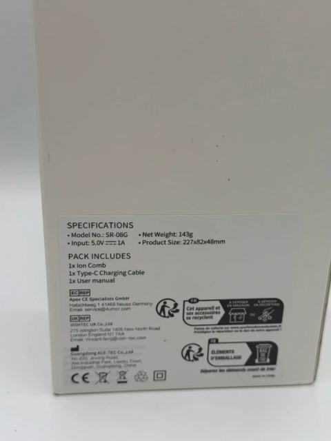 Jonizująca Pogromczyni Kołtunów i Piorunów – Microcurrent Ion Comb