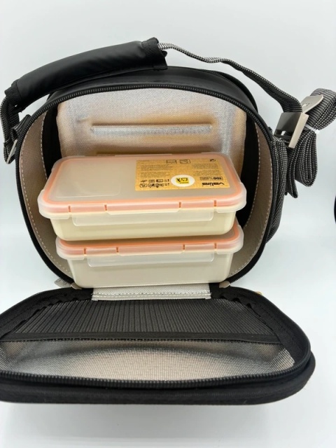 Lunch w Stylu Business Class: Torba Termiczna Valira Satin + 2 Szczelne Pojemniki