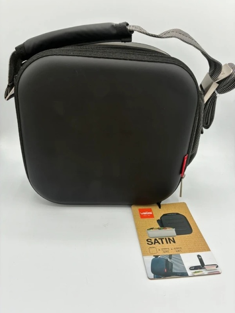 Lunch w Stylu Business Class: Torba Termiczna Valira Satin + 2 Szczelne Pojemniki