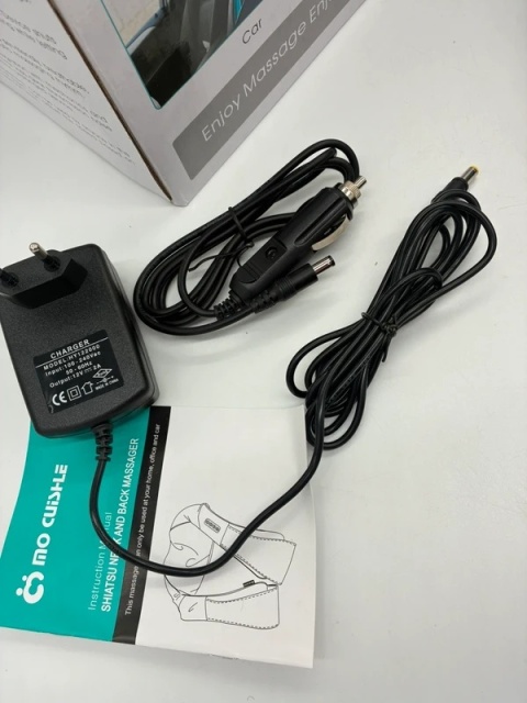 Masażer Shiatsu do Karku i Pleców z Funkcją Grzania | 3D Premium