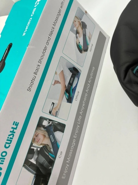 Masażer Shiatsu do Karku i Pleców z Funkcją Grzania | 3D Premium