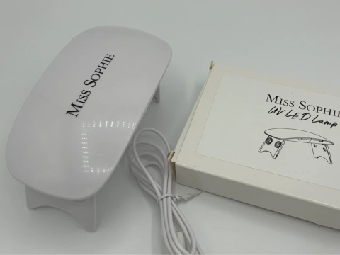 Mini Lampa UV/LED Miss Sophie | Składana Podróżna | USB | Do Hybryd