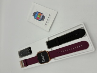 H1 Duo-Strap (Burgund & Black) – Zegarek, który dostosuje się do Ciebie