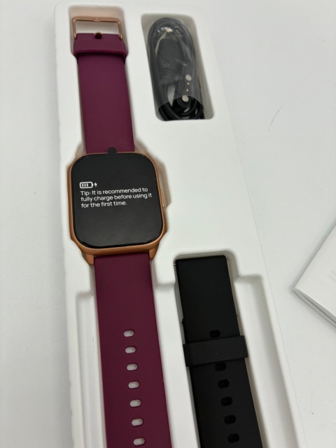 H1 Duo-Strap (Burgund & Black) – Zegarek, który dostosuje się do Ciebie