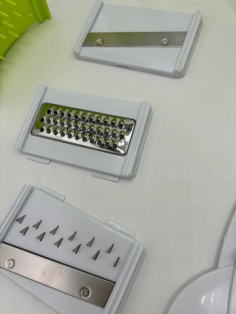 Wielofunkcyjna Wirówka do Sałaty + Szatkownica 5w1 | Zestaw Tarek