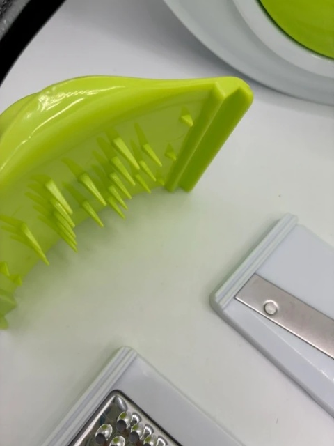 Wielofunkcyjna Wirówka do Sałaty + Szatkownica 5w1 | Zestaw Tarek