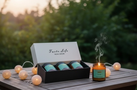 Ekskluzywny Zestaw Świec IVITA – Pachnący Relaks + Naturalna Ochrona Przed Komarami!