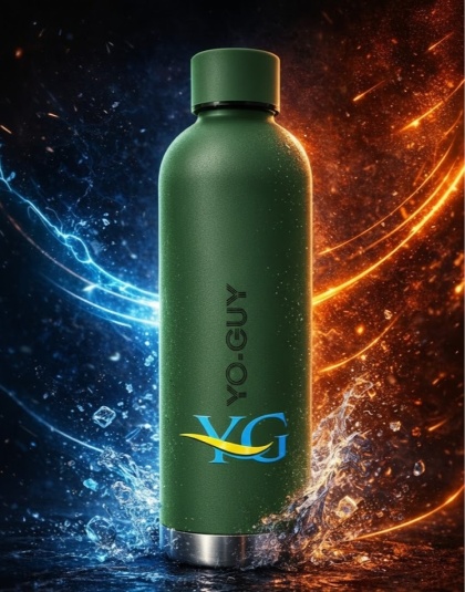 Butelka Termiczna YO-GUY Premium – Matowa Stal | 500ml