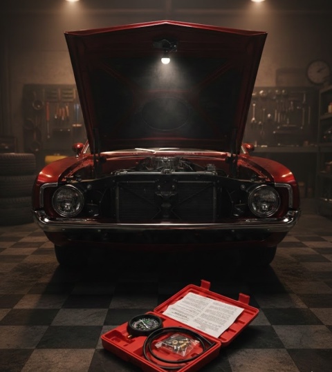 Profesjonalny Tester Ciśnienia i Podciśnienia – Wakuometr w Walizce!