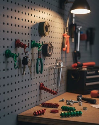 10x Silne Magnesy Neodymowe z Haczykiem – Idealna organizacja bez wiercenia!