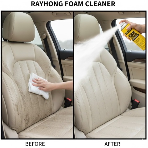 Aktywna Pianka do Czyszczenia Tapicerki i Plastików | 2w1 Dom i Auto