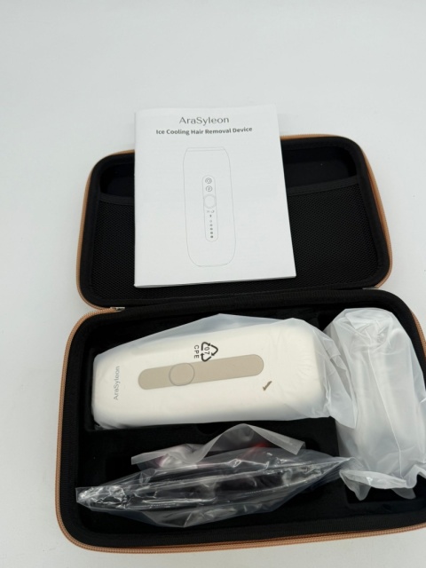 Bezbolesny Depilator IPL AraSyleon Ice Cooling – Zestaw z Etui
