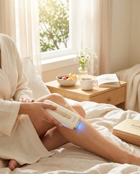 Bezbolesny Depilator IPL AraSyleon Ice Cooling – Zestaw z Etui