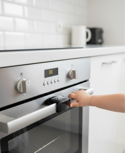 Blokada Piekarnika dla Dzieci Moonybaby – Mocna Taśma 3M