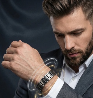 Bransoleta Magnetyczna JEROOT | Chakra Balance | Energia i Spokój | Pudełko