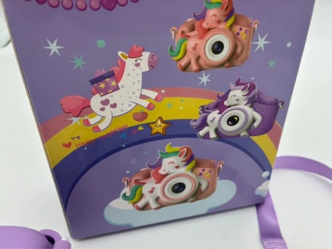 Cyfrowy Aparat Fotograficzny Jednorożec – Zestaw Mega 32GB | Idealny Prezent dla Dziewczynki