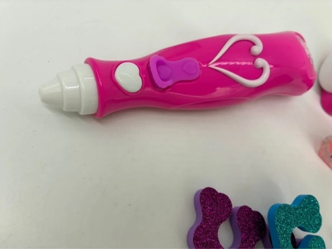 DUŻY Zestaw do Manicure dla Dzieci | Suszarka Lakiery Brokat | Studio Paznokci Girl's Creator