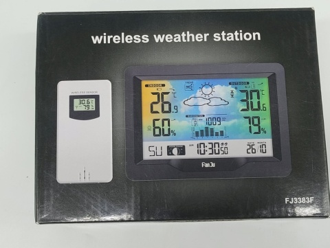 Domowa Stacja Pogodowa FanJu FJ3383F – Twoje prywatne centrum dowodzenia pogodą