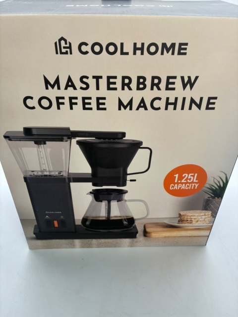 Ekspres Przelewowy COOLHOME Masterbrew – 1.25L z Funkcją Blooming