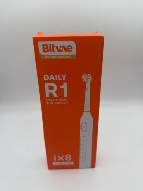 Elektryczna Szczoteczka Rotacyjna + Mega Zestaw 8 Końcówek