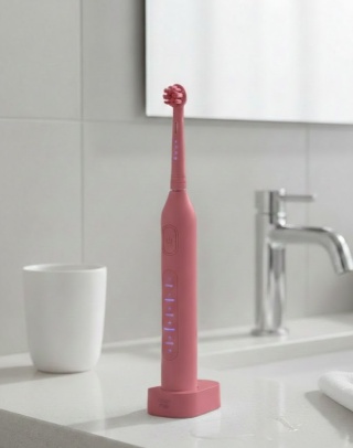 Elektryczna Szczoteczka Rotacyjna + Mega Zestaw 8 Końcówek