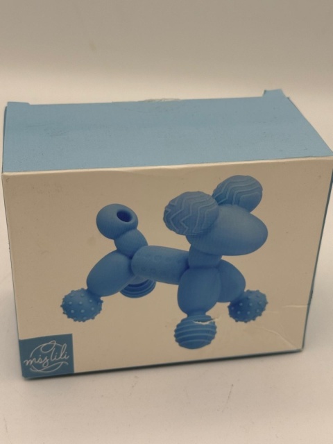 Gryzak Sensoryczny 3D dla Niemowląt | Miękki Silikon BPA Free | Piesek