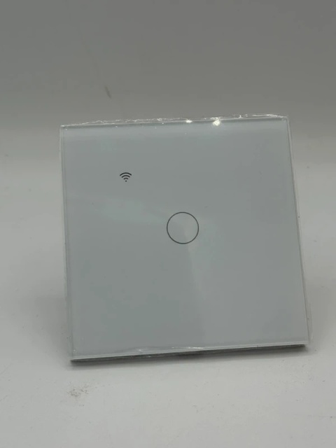 Inteligentny Włącznik Dotykowy – Szklany Panel Single Touch