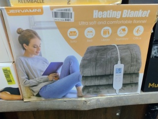 Koc Elektryczny JERVAMNI – Twoja Oaza Ciepła i Relaksu