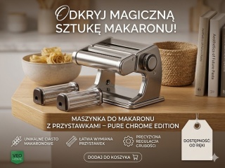 Maszynka do Makaronu VEOHOME – Twoja Domowa Trattoria