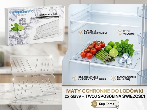 Mata Ochronna do Lodówki xxjolavv – Koniec z Przymarzaniem i Wilgocią