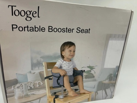 Nadstawka Siedzisko na Krzesło dla Dziecka | Przenośna Poduszka | Pasy Bezpieczeństwa