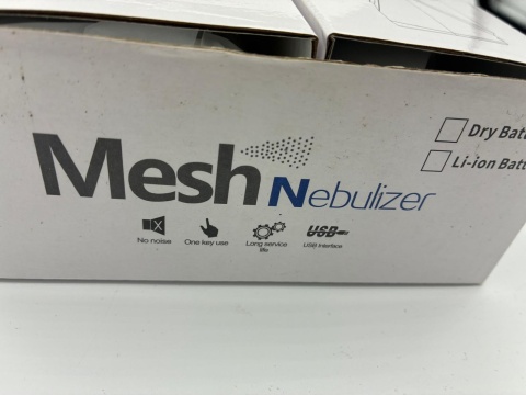 NebSmart Mesh Nebulizer – Akumulatorowy/USB – Ultra Lekki 95g