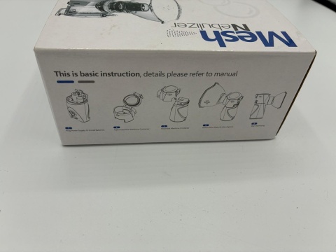 NebSmart Mesh Nebulizer – Akumulatorowy/USB – Ultra Lekki 95g