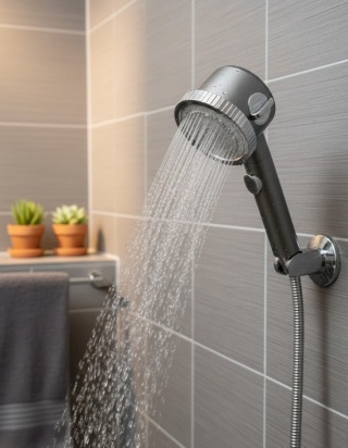 Nowoczesna Słuchawka Prysznicowa – Elegancki Design, Uniwersalne podłączenie