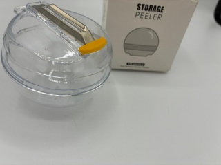 Obieraczka do Warzyw i Owoców z Pojemnikiem na Skórki – Bez Bałaganu!