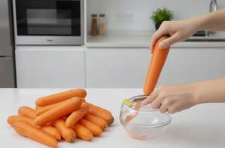 Obieraczka do Warzyw i Owoców z Pojemnikiem na Skórki – Bez Bałaganu!