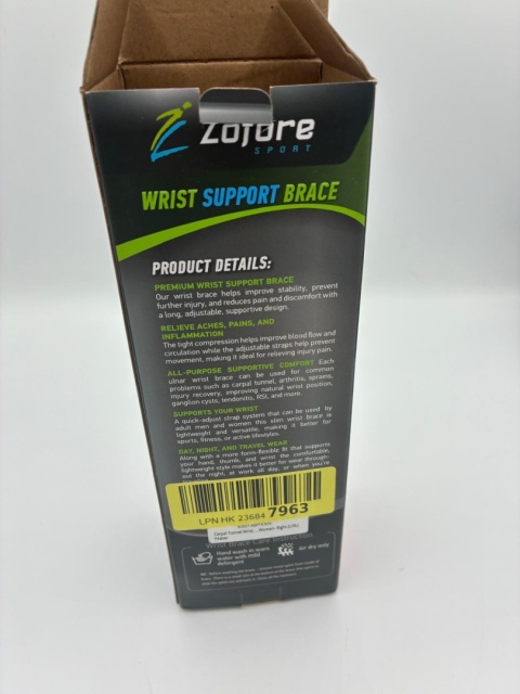 Orteza Nadgarstka z Metalową Szyną – Zofore Sport – Koniec z Bólem!