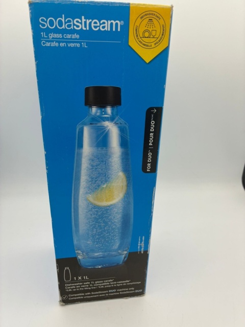 Oryginalna Szklana Karafka SodaStream 1L do DUO