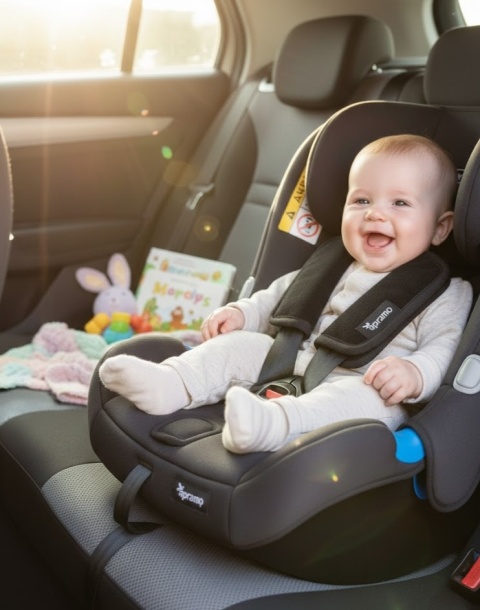 Oryginalne Ochraniacze na Pasy do Fotelika Apramo – Komplet 2 szt.