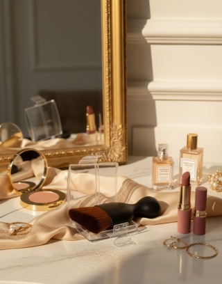 Pędzel do Konturowania Twarzy i Bronzera – Idealny Kształt i Miękkość