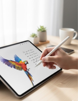 Precyzyjny Rysik Stylus Pen do Tabletu | Aktywny | Zestaw z Końcówkami