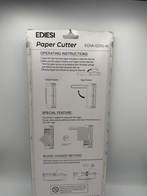 Precyzyjny Trymer do Papieru A4/A5 | Gilotyna Biurowa | Tnij Prosto i Bezpiecznie!