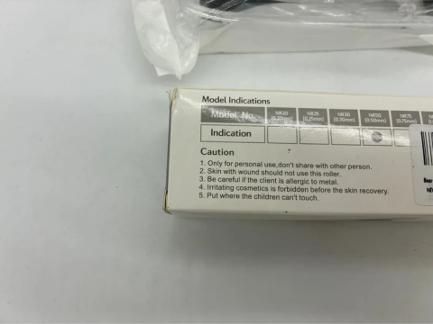 Derma Roller 540 Igieł 0.5mm | Mezoterapia Igłowa | Regeneracja i Kolagen