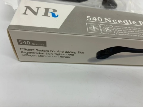 Derma Roller 540 Igieł 0.5mm | Mezoterapia Igłowa | Regeneracja i Kolagen