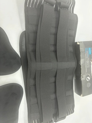 Wzmocniony Pas Lędźwiowy Ortopedyczny + 2 Wkładki | Stabilizator Kręgosłupa