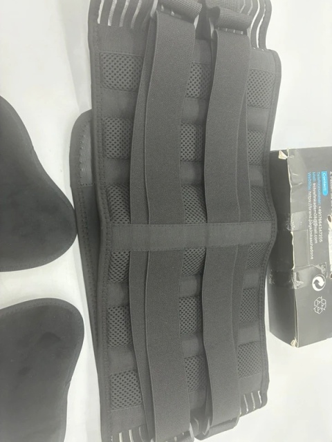 Wzmocniony Pas Lędźwiowy Ortopedyczny + 2 Wkładki | Stabilizator Kręgosłupa